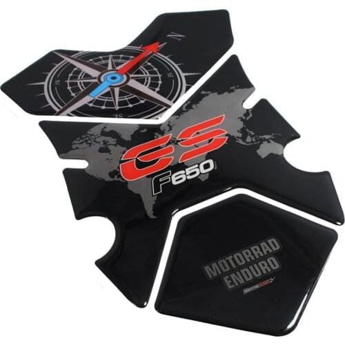 3D Motorcycle Fuel Gas Tank Pad Protector Case for BMW F650GS F650 GS 2008 2009 2010 2011 2012