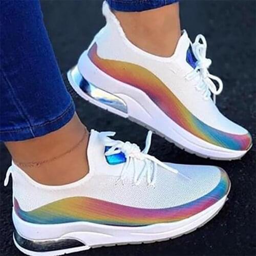 Female Brand Sneakers Woman Running Shoes Breathable Antislip Light Flats Womens Sport Shoes NVX243