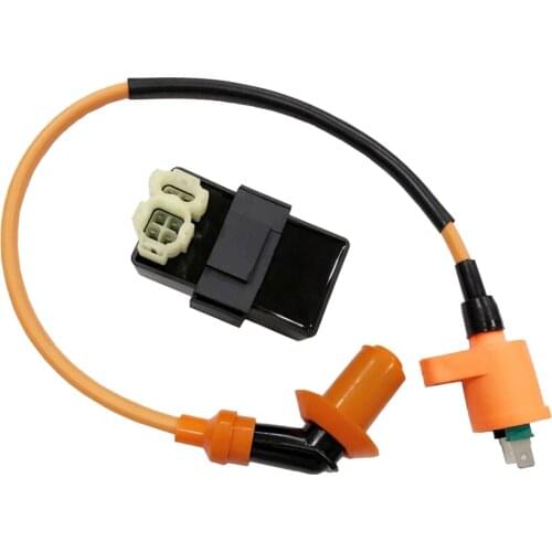 6 Pin DC CDI Box Racing Ignition Coil for GY6 50cc 125cc 150cc Engine Moped