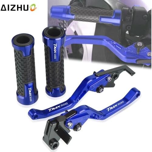 TMAX 500 CNC Aluminum FOR YAMAHA TMAX500/530 2008-2018 2009 2010 2014 15 16 Motorcycle Accessories Brake Clutch Levers handlebar