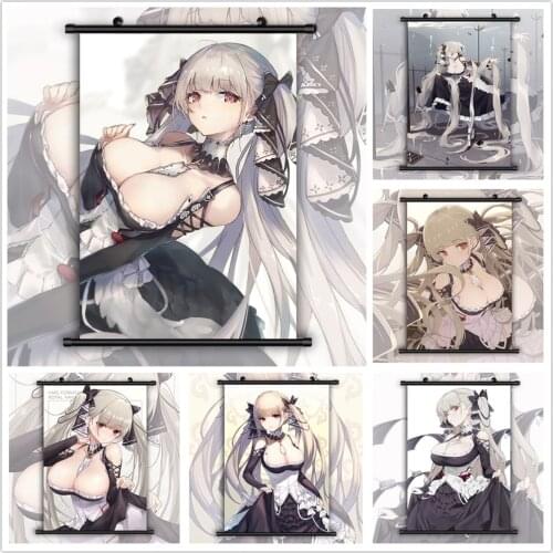Azur Lane Formidable Anime manga wall Poster Scroll