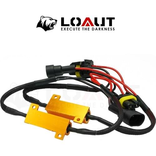 Car Motorcycle Load Resistors 50W 8 Ohm 9005 HB3 9006 HB4 Canbus LED load resistor Aluminum Case Wirewound Resistor