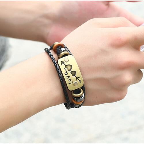 Плетеные браслеты BGVfive China At AliExpress