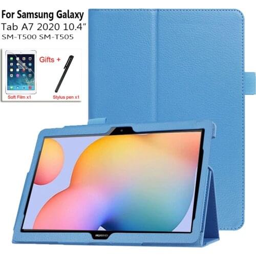 Flip PU Leather Case For Samsung Galaxy Tab A7 10.4 inch 2020 Cover For Samsung Galaxy Tab A7 SM-T500 SM-T505 T507 Tablet Case