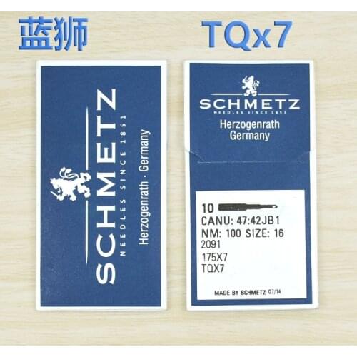 [SCHMETZ Germany needle ] button mounting sewing machine needle TQX7 14# 16/100 the deduction nail Zealand Machine Needle
