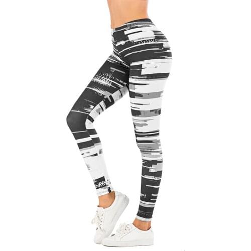 Brand Sexy Women Legging leaf Printing Fitness leggins Fashion Slim legins High Waist Leggings Woman Pants