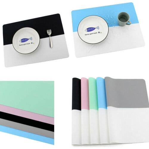 Brand New Set Of 4 Sparkly Glitter Placemats Dining Table Anti-slip Place Settings Mats 45x30cm Tableware Accessories