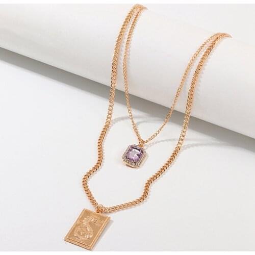 Auspicious Dragon Pendant Neckalces For Women Men Jewelry Chinese"FU" Blessing Wealth Auspiciousness Longevity