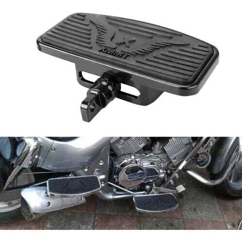 Front Rear Wide Footboards Floorboard Footrest Foot Rest Pegs For Kawasaki Vulcan 400 800 Classic Custom 1994 1995 1996-2013