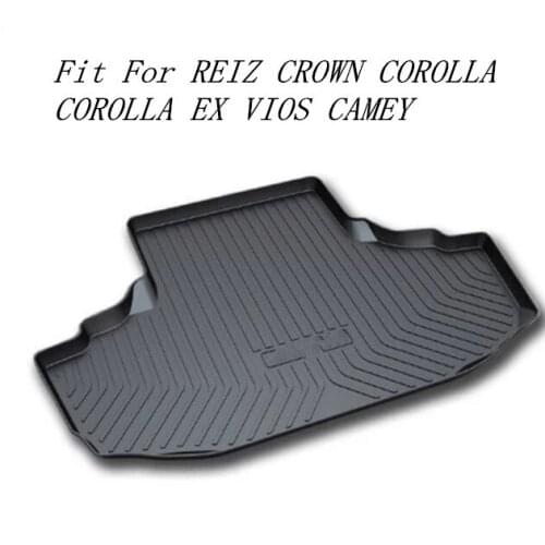 5D Rear Trunk Tray Liner Cargo Pad Mats 100% Fit For REIZ CROWN COROLLA COROLLA EX VIOS CAMEY