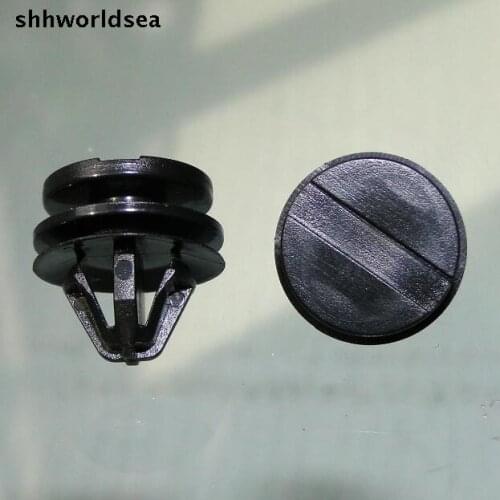 Shhworldsea 100pcs Lower Guard Wheel Brow Fastener Plastic Auto Clip For Land Rover