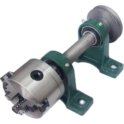 Self-made lathe spindle, 65/80/100 chuck spindle, bead machine