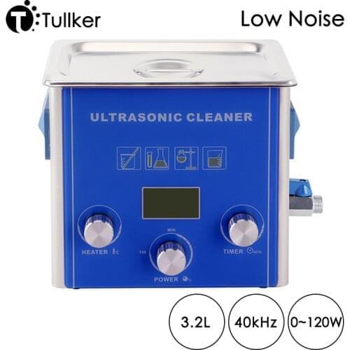120W Ultrasonic Cleaner Digital Timer Heater PCB Engine Ultrasound Cleaning Mold Part Lab Dental Sonic Device Oil Rust Remove 3L