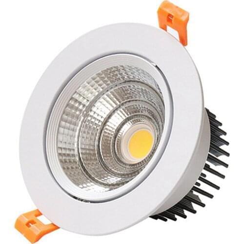 4pc LED Recessed Downlight 3W 5W 7W 10W 12W 15W 20W 24W Spot LED DownLights Dimmable AC85-265V 220V 110V LED Spot Light