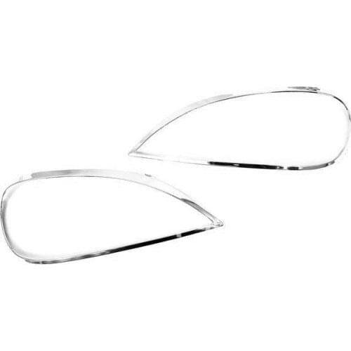 High Quality Chrome Head Light Cover for Mercedes Benz W163 ML Class free shipping