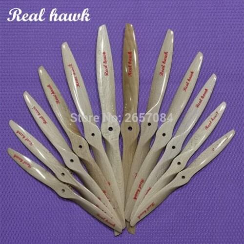 CCW or CW Wooden /beech 10x5/10x6/10x7/10x8 Propeller High Efficiency For Airplane nitro engine free shipping