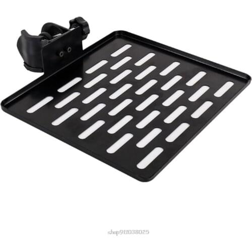 Sound Card Tray Hollowed-out Live Broadcast Microphone Rack Stand with Free Regulating Clamp Storage Shelf Phone Holder N24 20