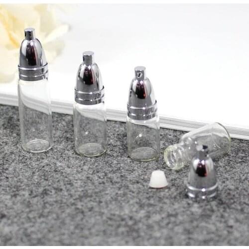 1pcs 3 Size Mini Aroma bottle Pendant Necklace Perfume Oil Bottle Pendant Diy Pendant Necklace Glass Bottle Container Woman Gift