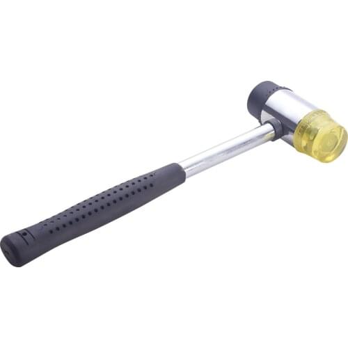 Utoolmart 1PCS CLAW Hammer Double Faced Head Rubber Hammer Soft Face polyurethane Household Hand Tools