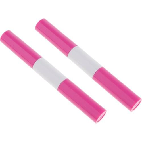2x 6mL Empty Mascara Tube Eyelash Cream Vial/ Liquid Bottle/ Container Pink