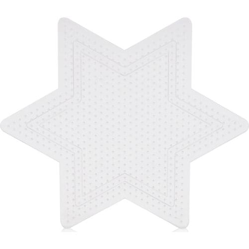 Artkal Fuse Beads Small 2.6mm Heart Pegboards Star Pattern For Diy Pixel Beads Creative Toys