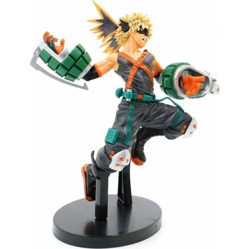 14cm My Hero Academia Ground Zero Bakugou Katsuki Midoriya Izuku Todoroki Shoto action figure toys Christmas gift doll