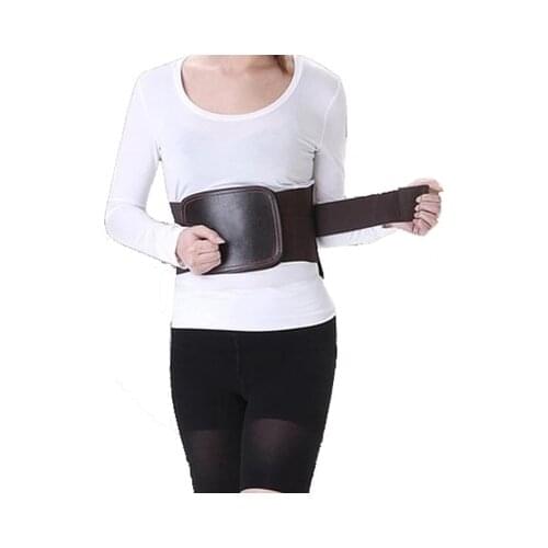 Keep warm fixed Steel belt Lumbar keyboard strain Household breathable waist brace free shipping