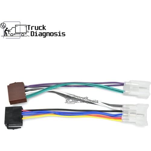 ISO Radio Plug for Toyota Lexus Daihatsu Wiring Harness Wire Cable Adapter Connector Adaptor 12-022 cable