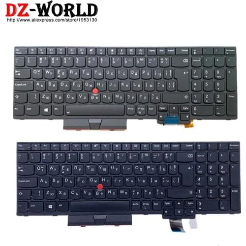 New/orig Bulgaria Backlit Keyboard for Lenovo Thinkpad T570 P51S T580 P52S Laptop Backlight Teclado 01ER589 01ER548
