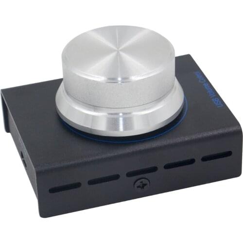 USB Lossless Computer Volume Control PC Speaker Computer o Digital Line Control Volume Controller With One Key Mute Function
