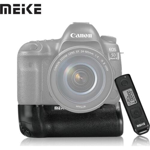 MEKE MK-5D4 PRO Battery Grip With wireless remote for Canon 5D Mark IV Camera as BG-E20 Compatible for LP-E6 LP-E6N Battery