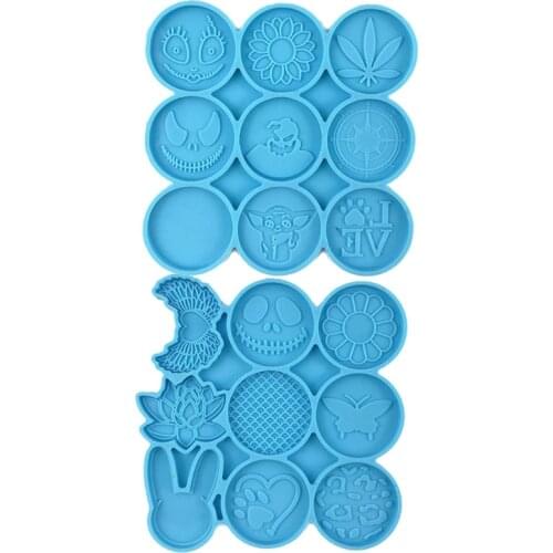 Mobile Phone Grip Epoxy Resin Mold Phone Socket Decoration Silicone Mould Handmade DIY Crafts Jewelry Casting Tools