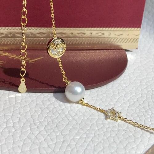 Office Lady 925 Sterling Silver Bracelet Settings Findings Mountings Base Parts Bangle for Crystal Agate Pearls Jade Coral Beads