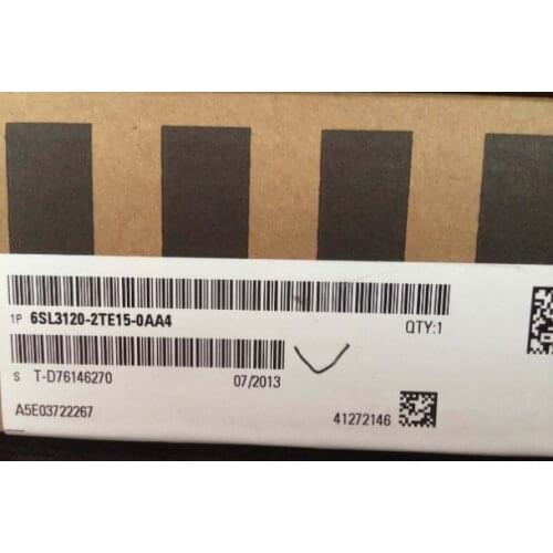 Original In New box 6SL3120-2TE15-0AA4