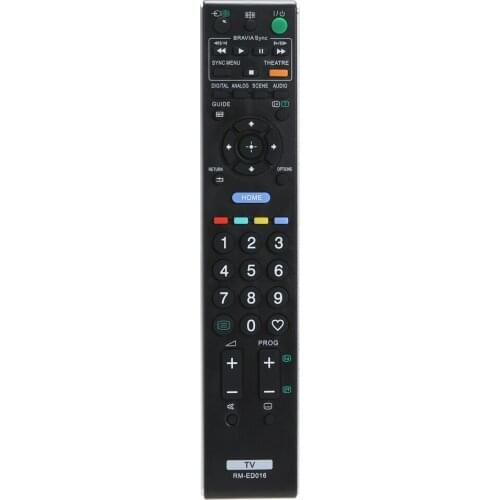 TV Remote Control Replacement Television Remote Controller Console for Sony RM-ED016