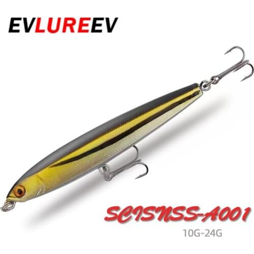 1Pcs 10/14/18/24g Stickbait Sinking Pencil Pike Fishing Lure Artificial Bait Hard Lures For Fishing Fish Goods Tackle Fising
