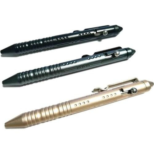 EDC Tungsten Head Tactical Pen Self-defense Portable Pen Outdoor Sign Tactical Pen With Gift Box Aluminum Alloy Camping Gear Kit