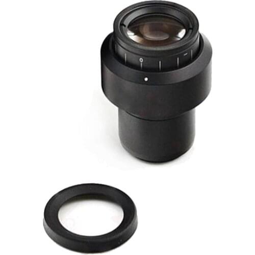 WF20X 12mm Microscope eyepiece 20X Super wide field high eye point micropaneling lens accessories eye cups mount 30mm