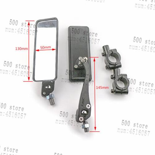 8mm 10mm Motorcycle Rear View Mirror Racing Motorbike Sport Bike ATV Back Side Mirrors For Kawasaki Honda Harley Yamaha