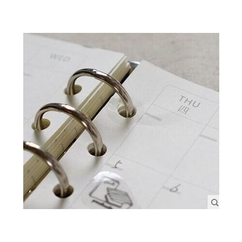 1pcs A5A6 loose-leaf punching repair stickers hand account round hole reinforcement stickers hole repair stickers 5 / set