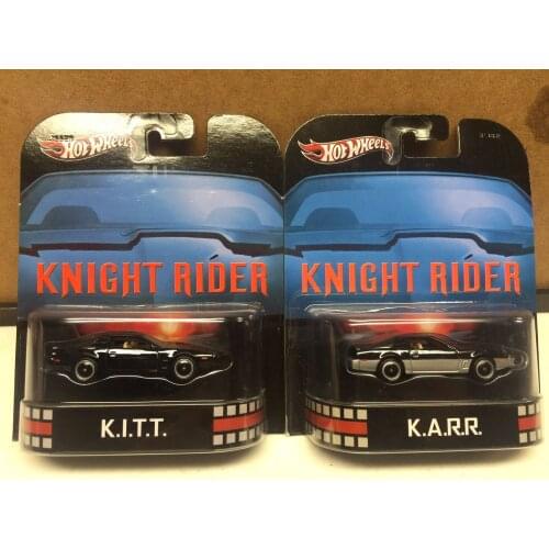 2013 Hot Wheels 1:64 KITT KARR retro Movie car Dark Knight Collector Edition Metal Diecast Car Toys Gift