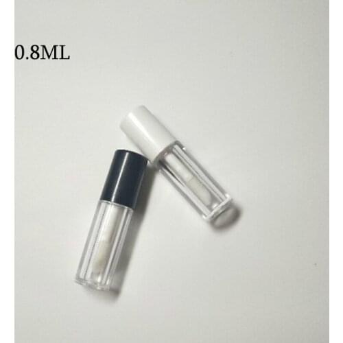 50 PCS Empty lip 0.8ml gloss tube sample small plastic tube lip tint tubes Lip gloss container