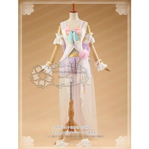 Anime! Love Live Kousaka Honoka White Valentines Day Angle Awaken Dress Cosplay Costume Custom-made Size Free Shipping