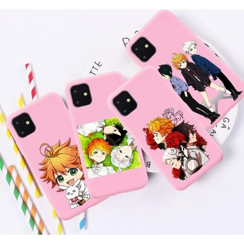 New Anime The Promised Neverland Phone Case for IPhone 6 6S 7 8 X XS XR 11 Pro Max SE 2020 Cover Soft Silicone Tpu Funda Etui