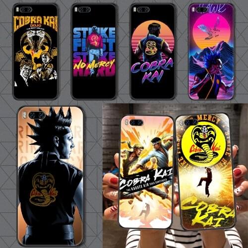 Cobra kai tv Phone case For Xiaomi Mi Max Note 3 A2 A3 8 9 9T 10 Lite Pro Ultra black pretty shell soft funda tpu waterproof
