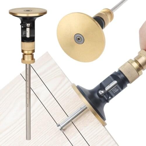 Jig Wheel Marking Gauge Precision Ground Steel Rod for Woodworking Carpenter G32A