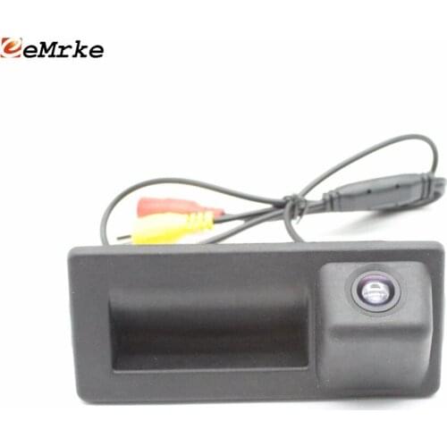 EEMRKE CCD Trunk Handle Camera HD Night Vision Car Rear Camera for Volkswagen Caddy Touran / Touran L 2016~2020