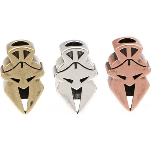 Mestylish European Hot Lucky Symbols Expression Jewelry Accessories Retro Punk Pendant Fit Bracelet Necklace Men Cpper Bead