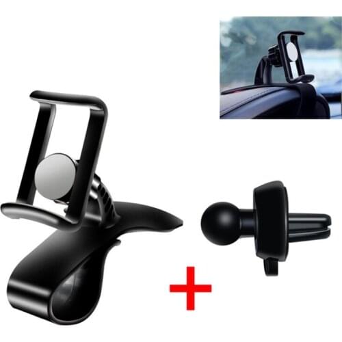 Multi-function Vehicle Navigation Frame Dashboard Car Mount Phone Holder With Air Outlet
