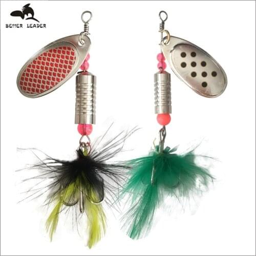 ORJD 5.8g-13g Hard Spinner Lure Bait Trout Sequins Spoon Lure Fishing Tackle CrankBaits Jig Shone Metal Sequin with Treble Hook